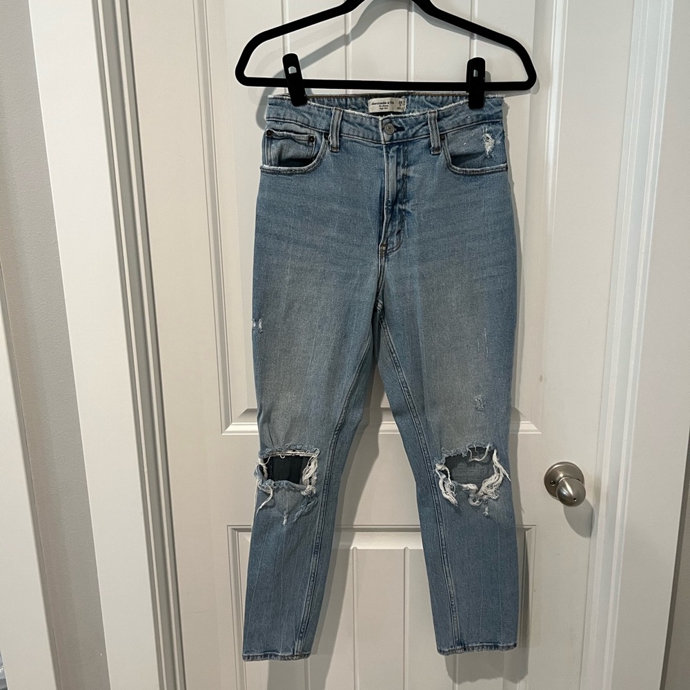 Abercrombie & Fitch Curve Love High Rise Skinny Jean